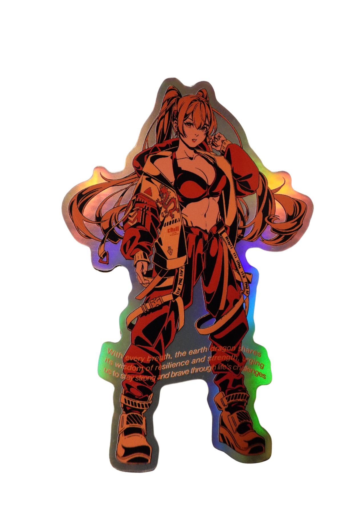 Earth Dragon Sticker